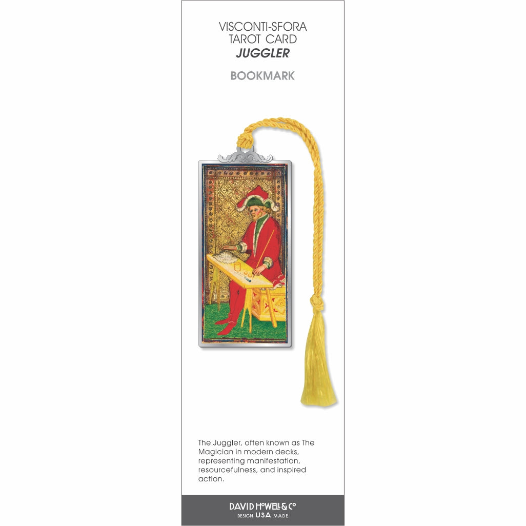 Juggler Tarot Metal Bookmark