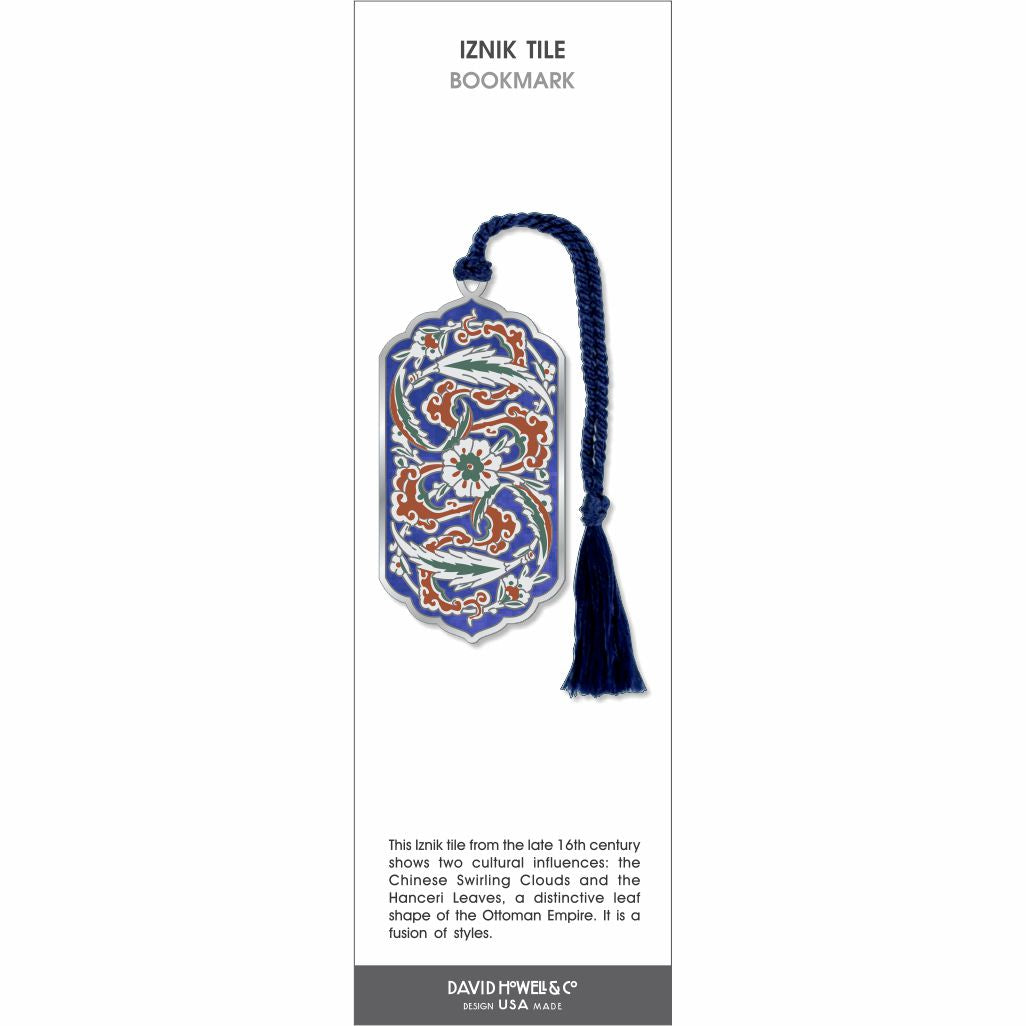 Iznik Tile Metal Bookmark