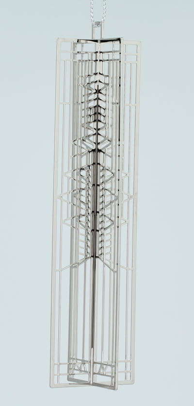 Frank Lloyd Wright Robie Art Glass Ornament