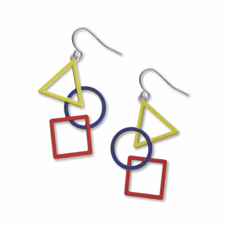triangle,-circle-&-square-giclee-print-earrings-photo