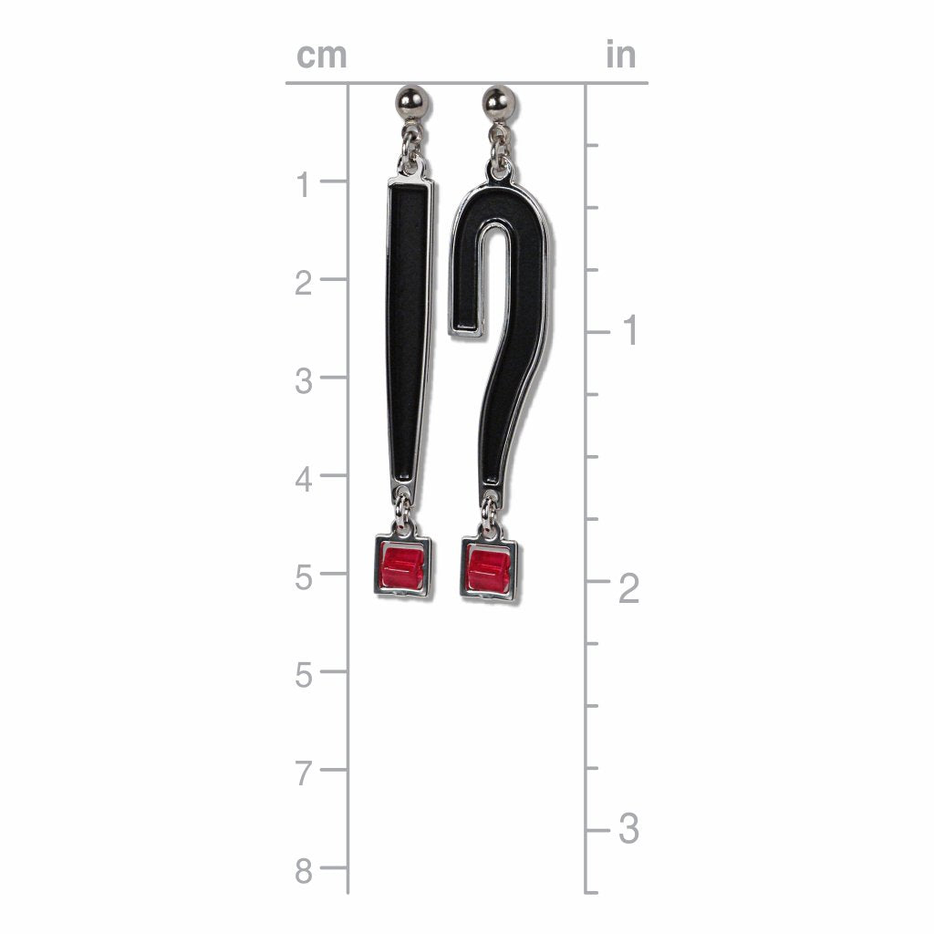 dada-red-bead-black-enamel-earrings-photo-3