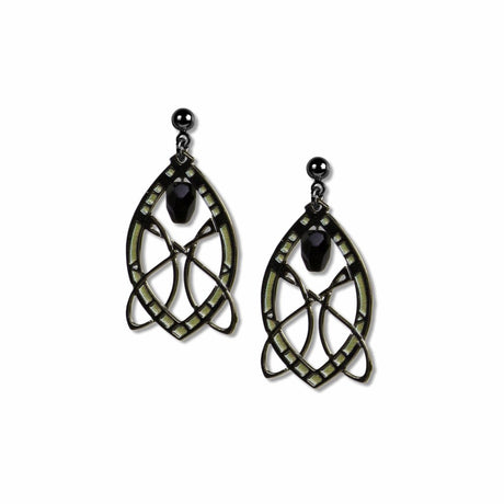 sullivan-stock-exchange-black-bead-pale-green-accent-earrings-photo-3