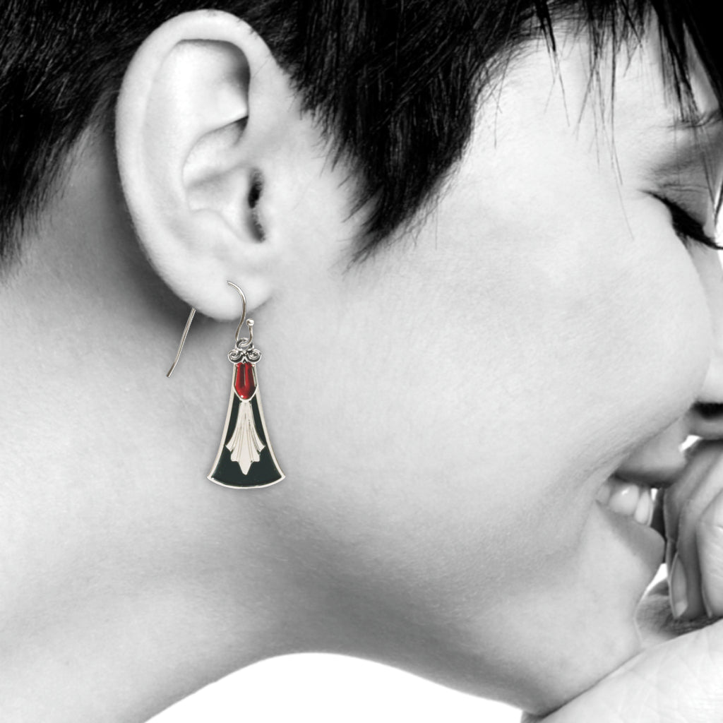 Art Deco Italian Chandelier Earrings