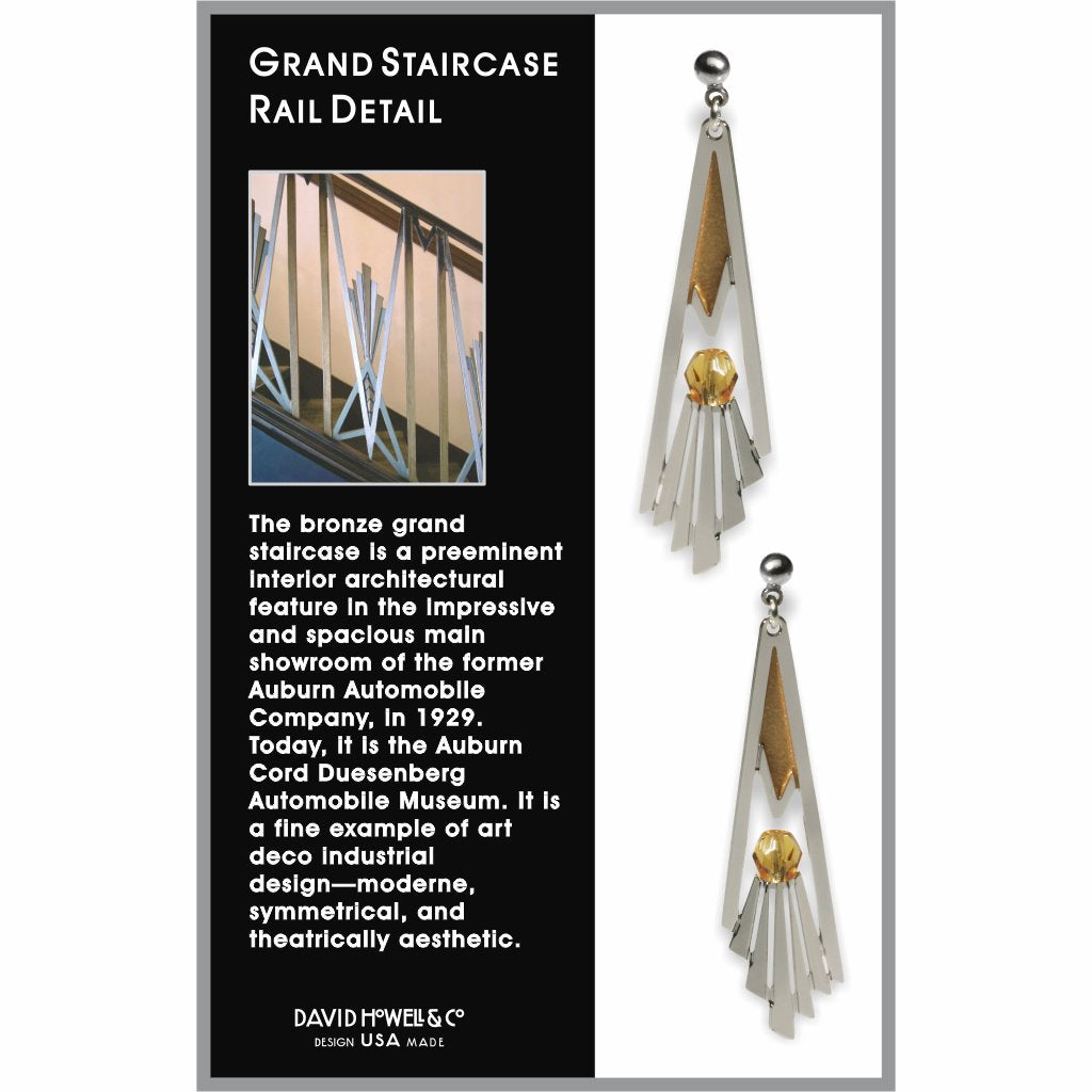 grand-staircase-rail-detail-topaz-bead-gold-enamel-earrings-photo-2