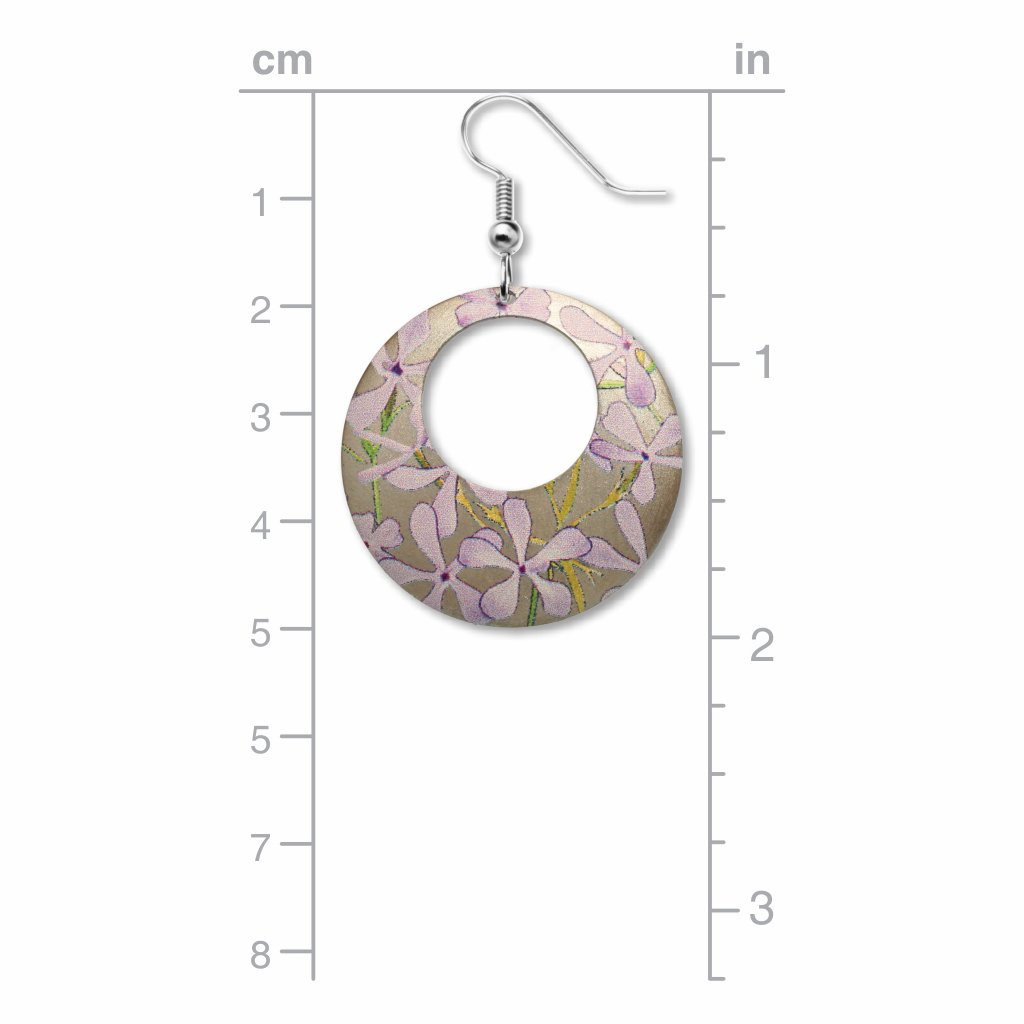 blue-phlox-giclee-print-faux-gilt-earrings-photo-3