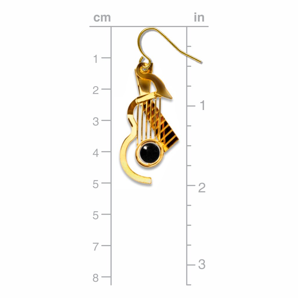 cubist-guitar-gold-black-bead-earrings-photo-3