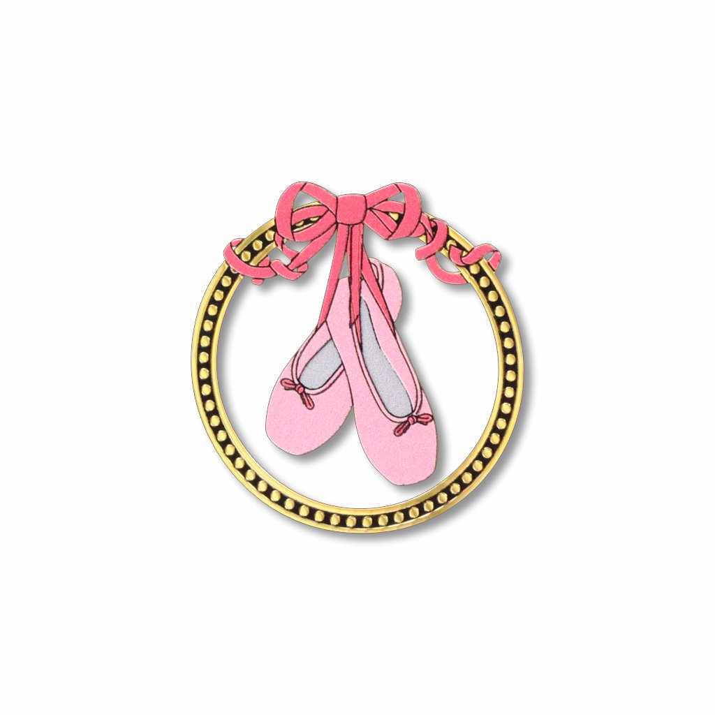 Pavlova’s Shoes metal clip bookmark inspired by an actual pair of ballet shoes worn by Anna Pavlova in the early 20th century. The design reflects the elegance and delicacy of classical ballet, evoking Pavlova’s signature style of graceful, airy movement and expressive interpretation of dance as poetic performance.