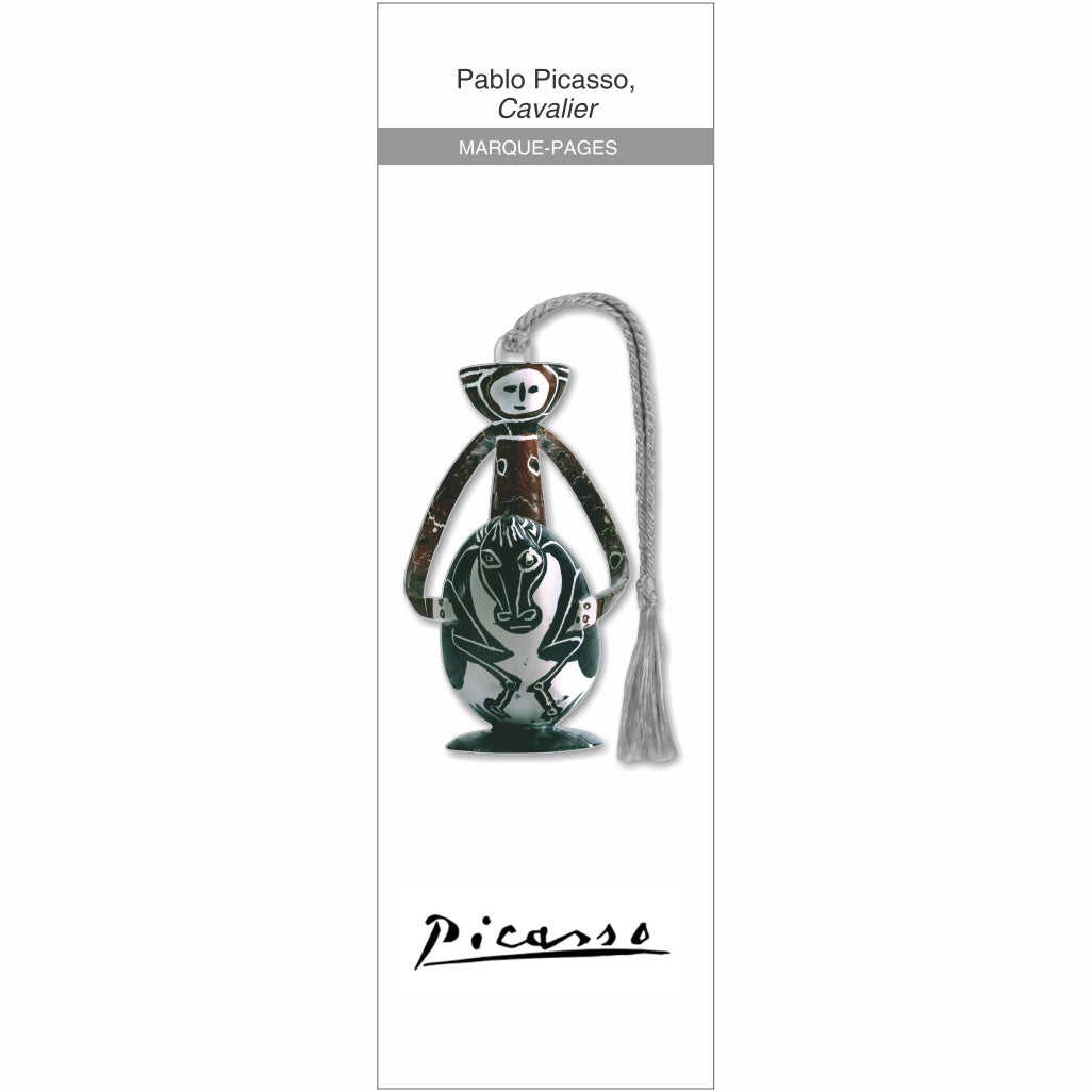 Pablo Picasso Cavalier Metal Bookmark