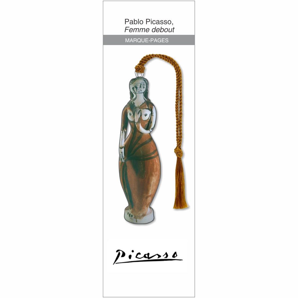 Pablo Picasso Femme debout Metal Bookmark