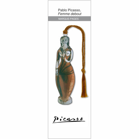 Pablo Picasso Femme debout Metal Bookmark