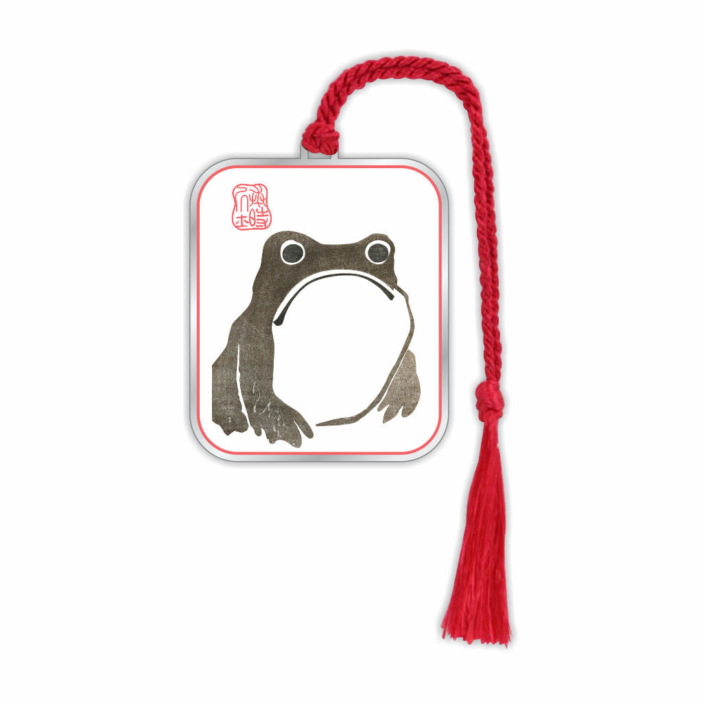 Matsumoto Hoji Frog Metal Bookmark