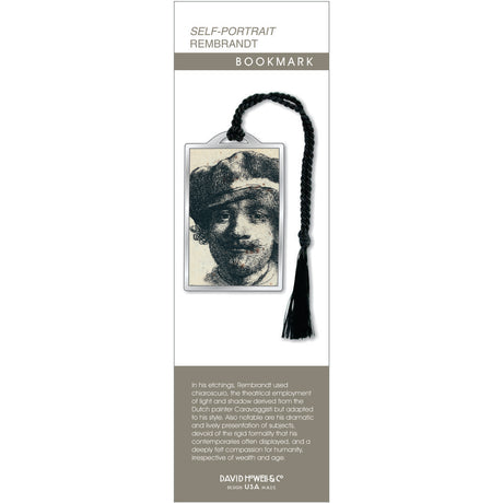 Self Portrait Rembrandt Metal Bookmark