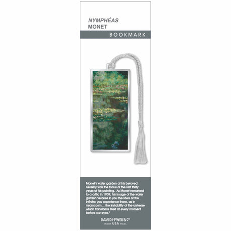 Nympheas Monet Metal Bookmark