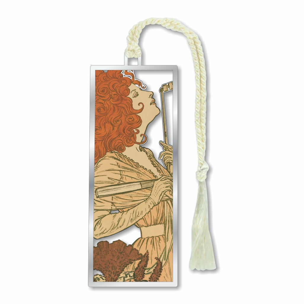 Extravagance Eugene Grasset Metal Bookmark