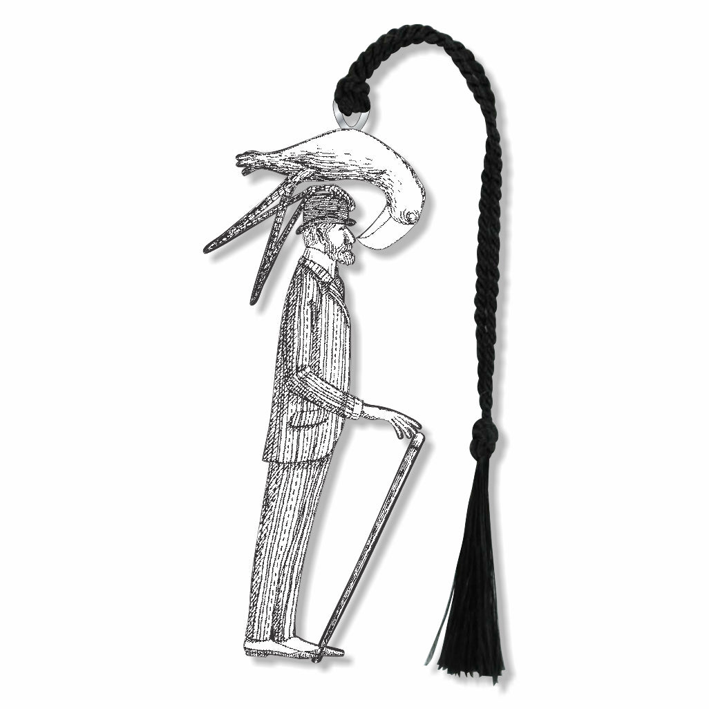 Edward Gorey The Osbick Bird Metal Bookmark