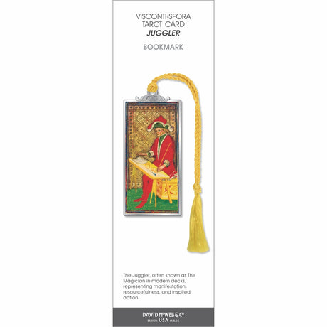 Juggler Tarot Metal Bookmark