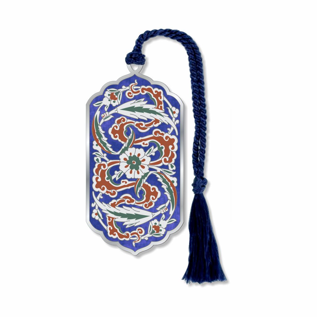 Iznik Tile Metal Bookmark