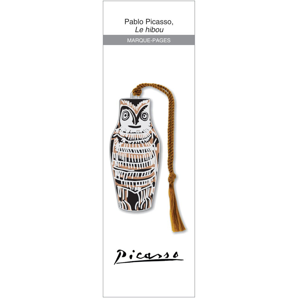 Pablo Picasso Le hibou Metal Bookmark