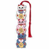 Lucky Cat Metal Bookmark