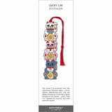 Lucky Cat Metal Bookmark