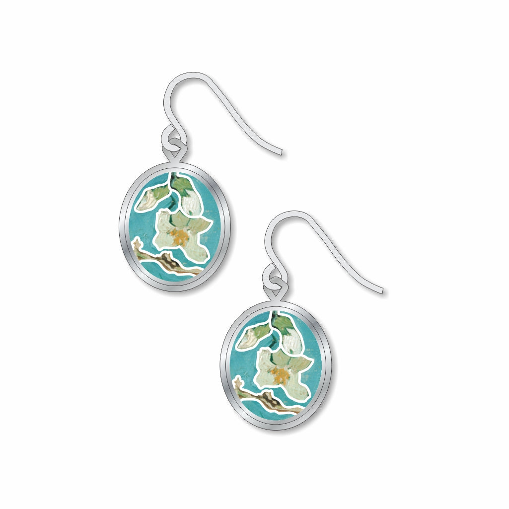 Van Gogh Almond Blossom Earrings