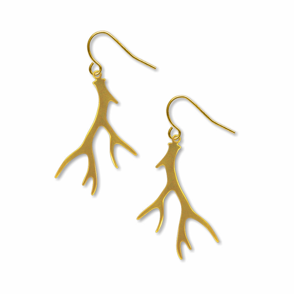 Elk Antlers Earrings