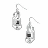 Circuits Earring, Black