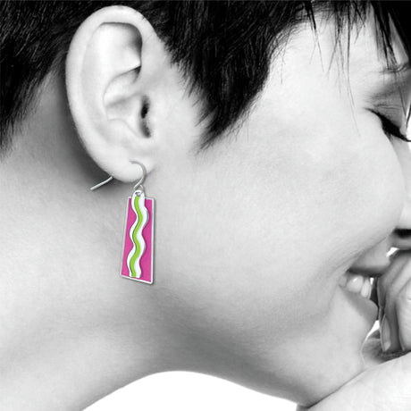 Matisse & The Fauves, Pink Earrings