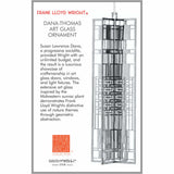 Frank Lloyd Wright Dana-Thomas Art Glass Ornament