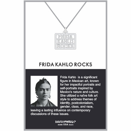 Frida Kahlo Rocks Pendant
