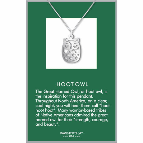 Hoot Owl Pendant