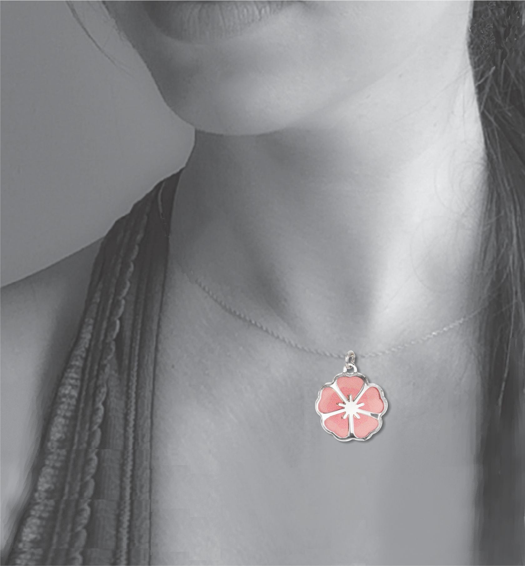 Sakura Cherry Blossom Pendant – David Howell & Company