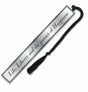 United States America 250 Declaration of Independence bookmark, a sleek vertical design featuring the phrase “Life, Liberty and the Pursuit of Happiness,” finished with a classic black tassel.