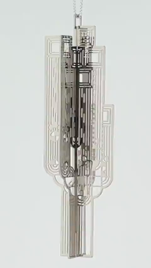 Frank Lloyd Wright Sagauro Forms Ornament