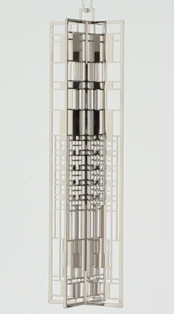 Frank Lloyd Wright Dana-Thomas Art Glass Ornament
