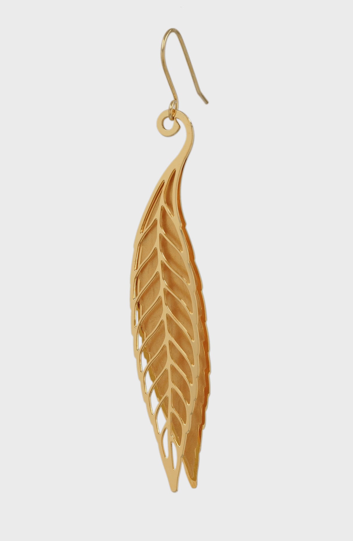 Willow Leaf In Fall Earrings
