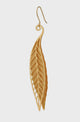 Willow Leaf In Fall Earrings