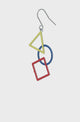 Kandinsky - Triangle, Circle & Square  Earrings