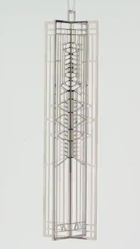 Frank Lloyd Wright Robie Art Glass Ornament