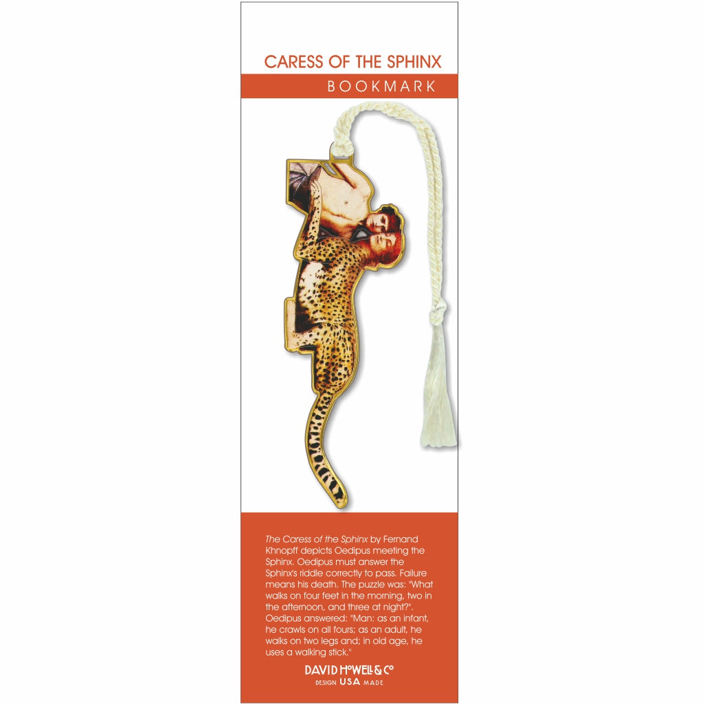 Caress of the Sphinx Metal Bookmark