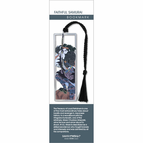 Faithful Samurai Metal Bookmark