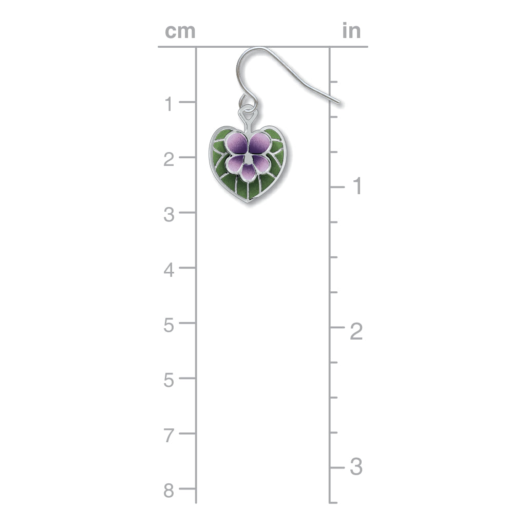 Wild Violets Earrings