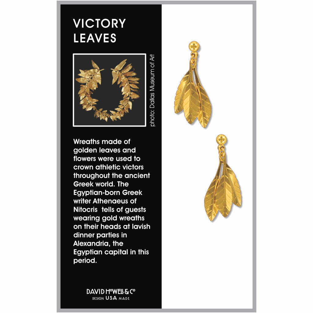 Victory Leaves Earrings