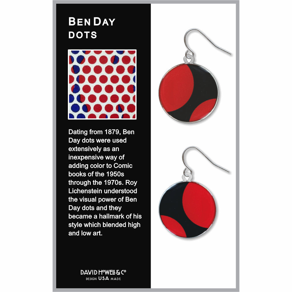 Ben Day Dots Earrings