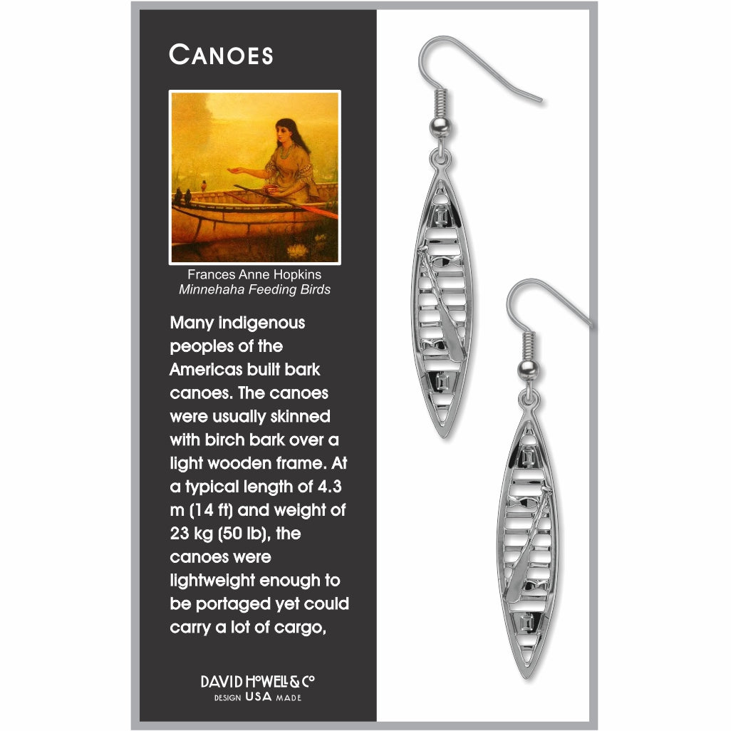 Canoes Earrings