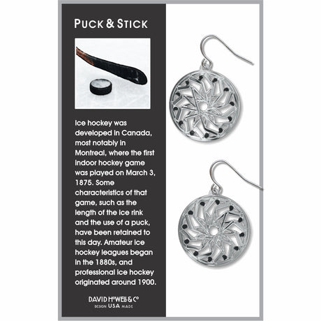 Puck & Stick Earrings