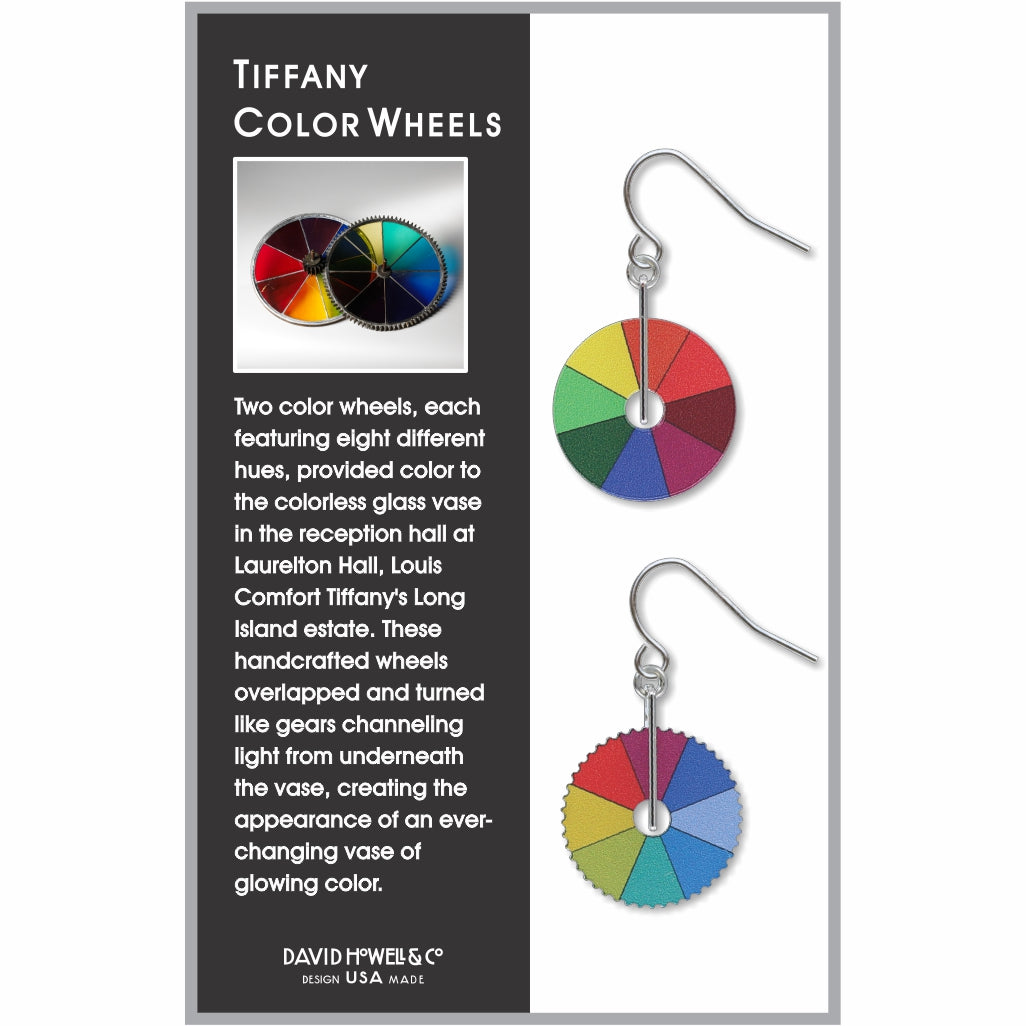 Tiffany Color Wheels Earrings