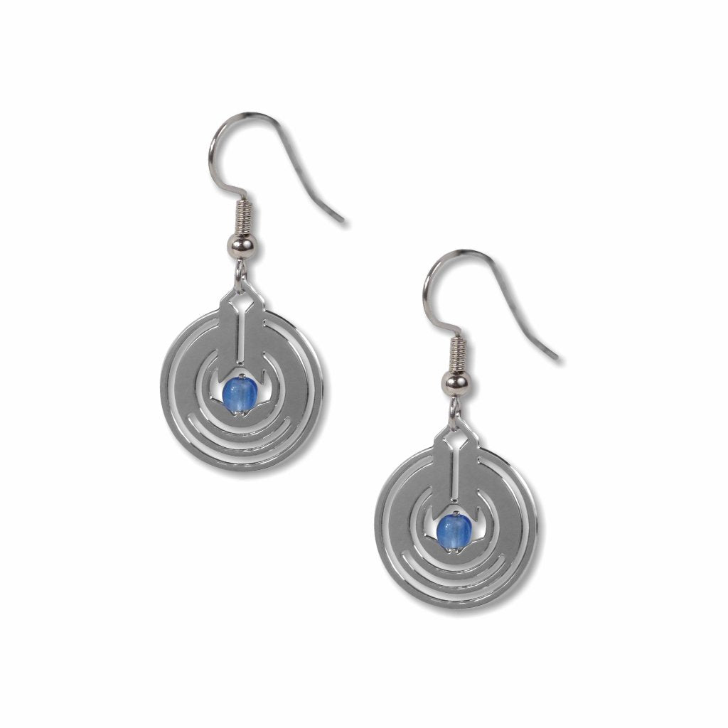 frank-lloyd-wright-april-showers-ii-blue-bead-earrings-photo
