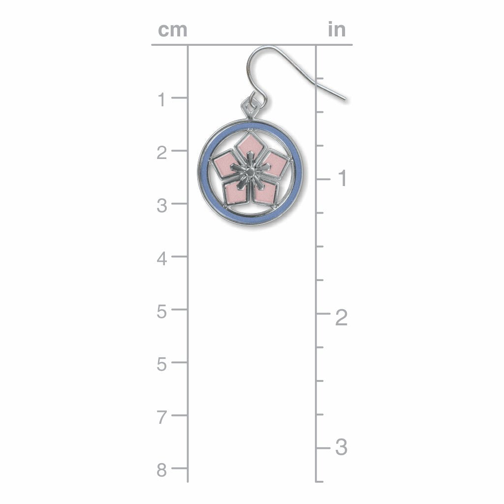 cherry-blossom-kawara-sky-blue-accents-giclee-print-earrings-photo-3