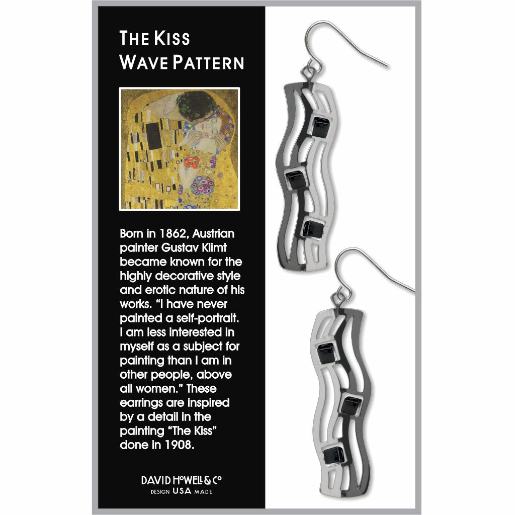 the-kiss-wave-pattern-black-bead-earrings-photo-2